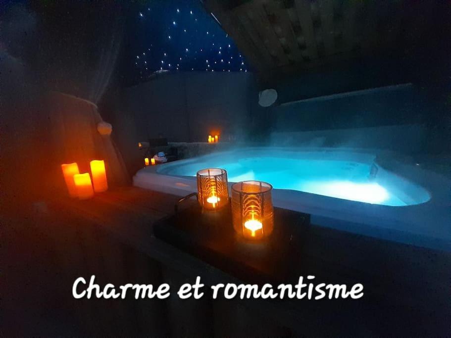 L'Antre Deux Pierres, Romantisme, Jacuzzi Exterieur, Plateau Dinatoire Bouyon Ngoại thất bức ảnh